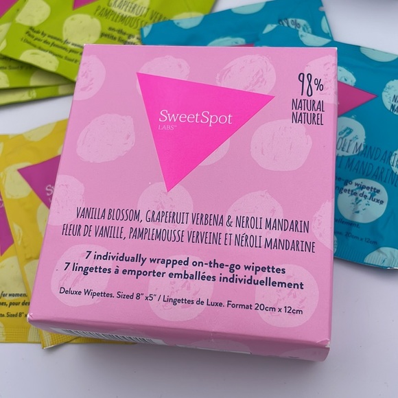 Sweet Spot Labs box 7 wipettes NEW - Picture 2 of 3